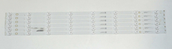 65HR332M08N01 V0 (65Z1 6X8) комплект LED - подсветки на матрицу HK650WLEDM-SH0SH (JR645R3HA3L)