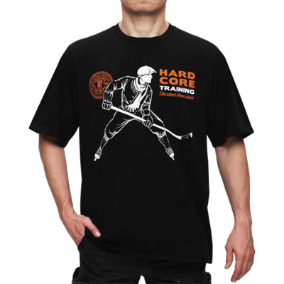 Футболка Hardcore Training Teen Spirit Black Oversized Fit
