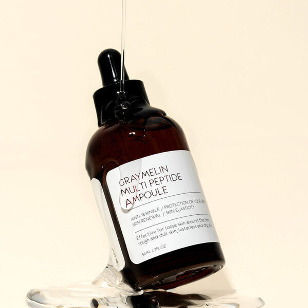 Сыворотка против морщин с пептидами Graymelin Multi Peptide Ampoule, 50мл