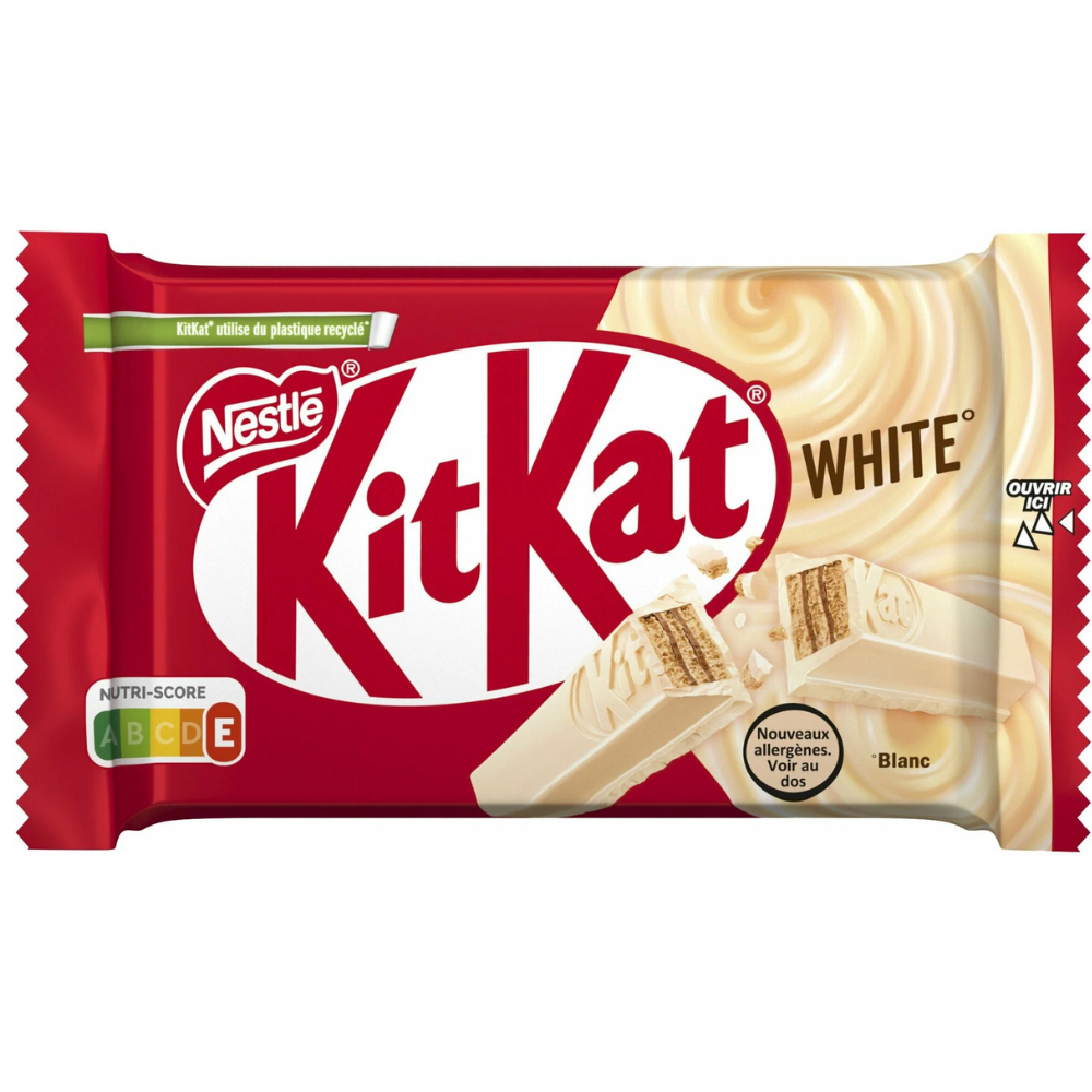 Шоколадный батончик KitKat в белой глазури 41,5 гр