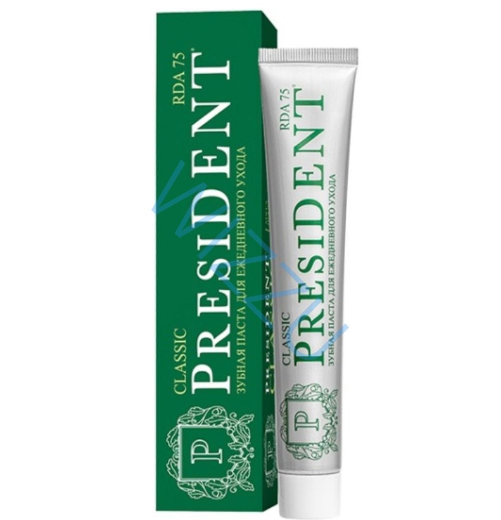 Паста зубная President Classic 75г