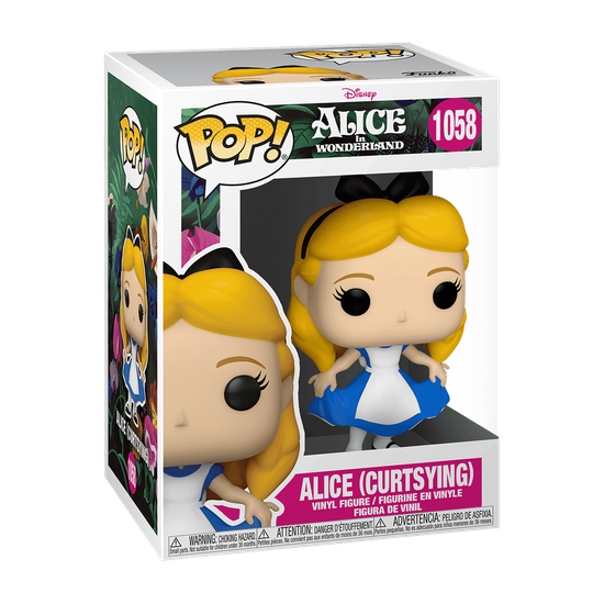 Funko POP! Disney Alice in Wonderland 70th Alice Curtsying — упаковка