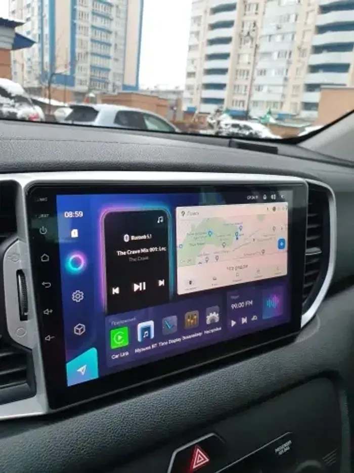 Магнитола для KIA Sportage 2016-2018 - Redpower 85174 PRO/PROmax ТОП звук, 2K QLED, Android 14, Быстрейшая, CarPlay, 4G SIM-слот