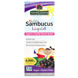 Nature’s Answer, Sambucus 4000 mg, 120 ml | Sambukus, qora buzina bilan, 4000 mg, 120 ml