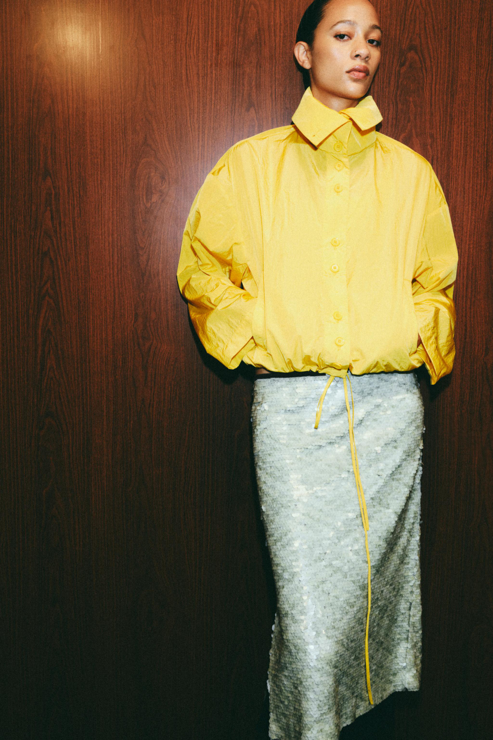 БОМБЕР С ВОРОТНИКОМ-СТОЙКОЙ — ZW COLLECTION — ZARA