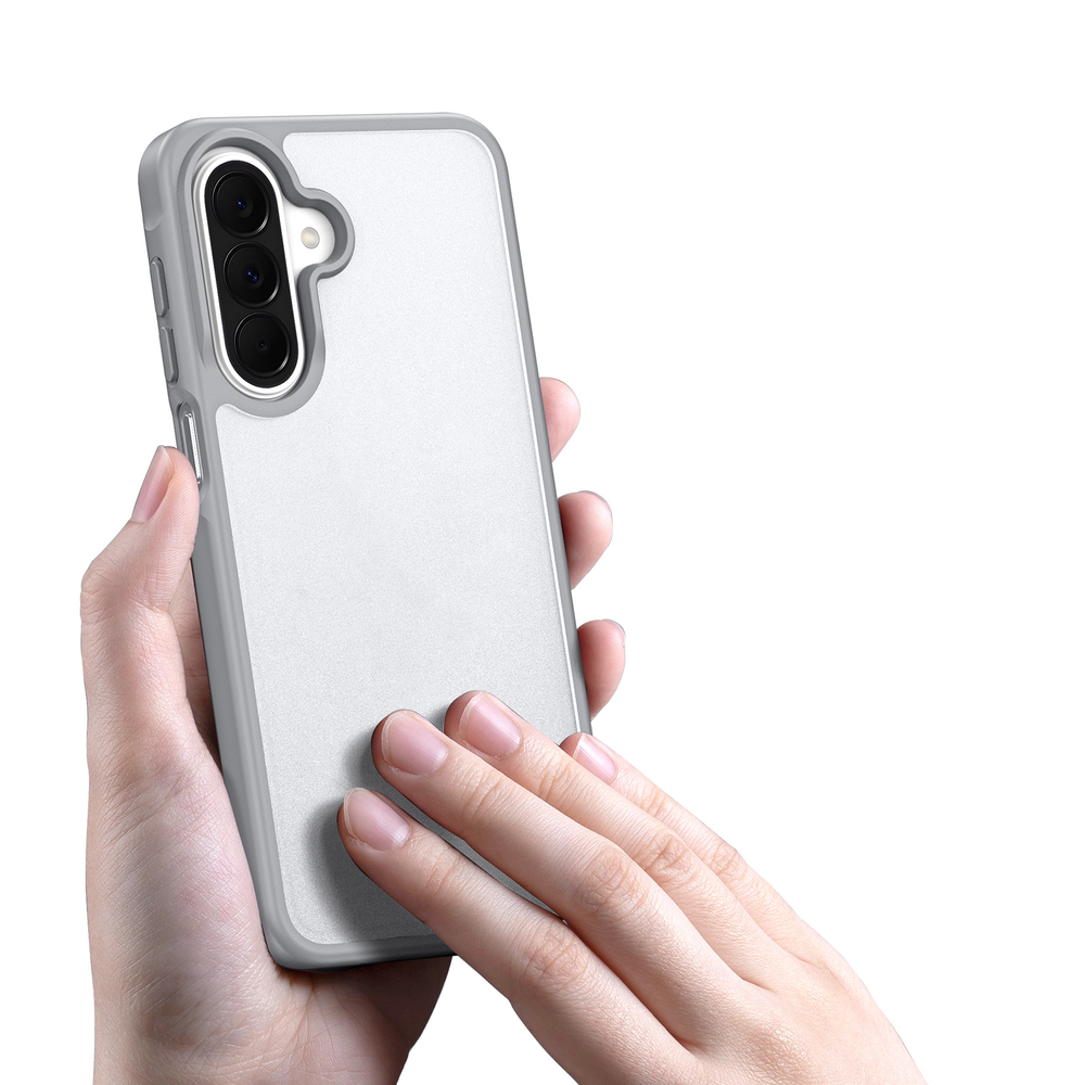 Матовый чехол серого цвета для Samsung Galaxy A27, серия Yind Series от Dux Ducis