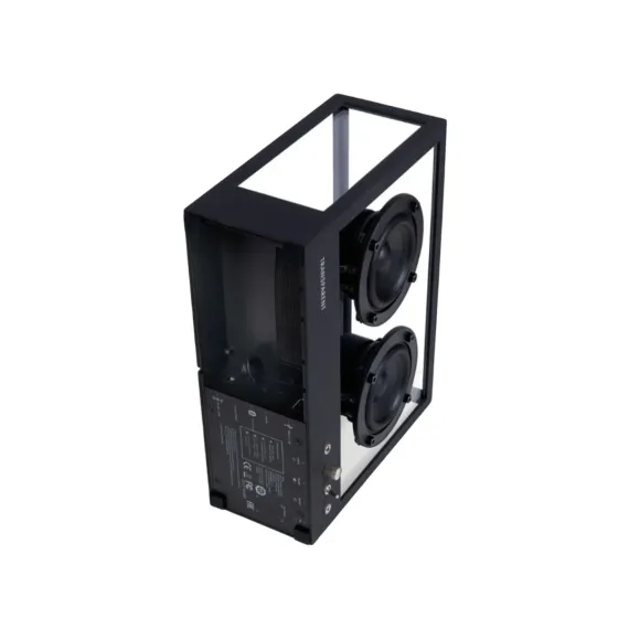 Transparent Small Transparent Speaker Black