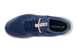 Женские Кроссовки теннисные Lotto Mirage 500 II ALR - dark denim/pink cherry/silver metal 2