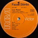 Lou Reed ‎– Rock N Roll Animal (Франция)