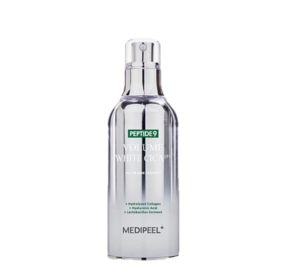 MEDI-PEEL Peptide 9 Volume White Cica Essence PRO (100ml) Эссенция выравнивающая тон PRO
