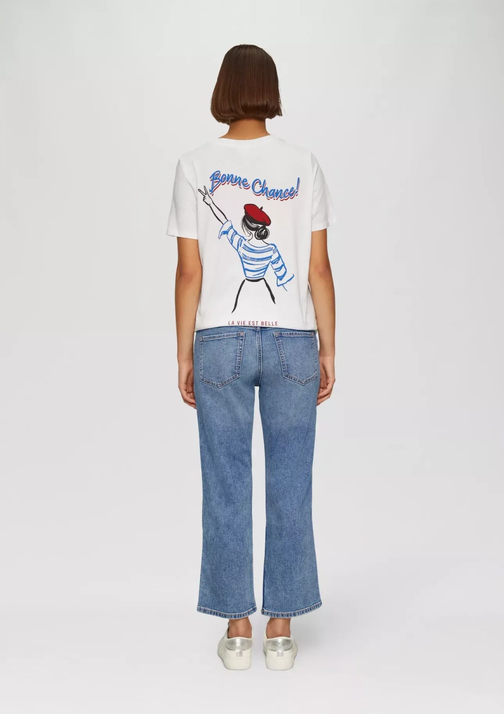 Cropped Jeans Karolin / Regular Fit / Mid Rise / Straight Leg