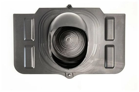 Проходной элемент для кровли Universal, серый графит RAL 7024, серия Static