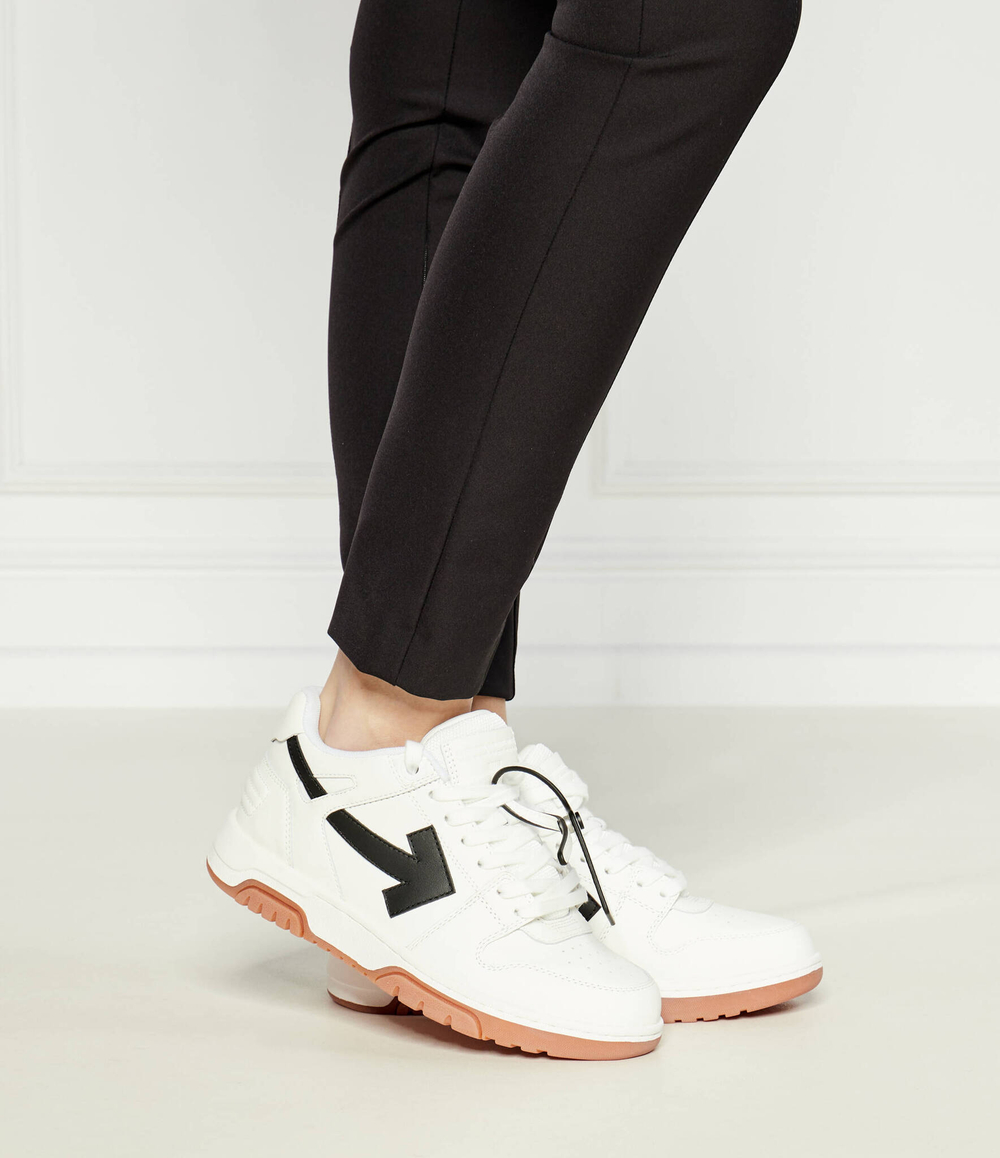 Кожаные кроссовки OFF-WHITE - белый(OWIA259C 99LEA010)