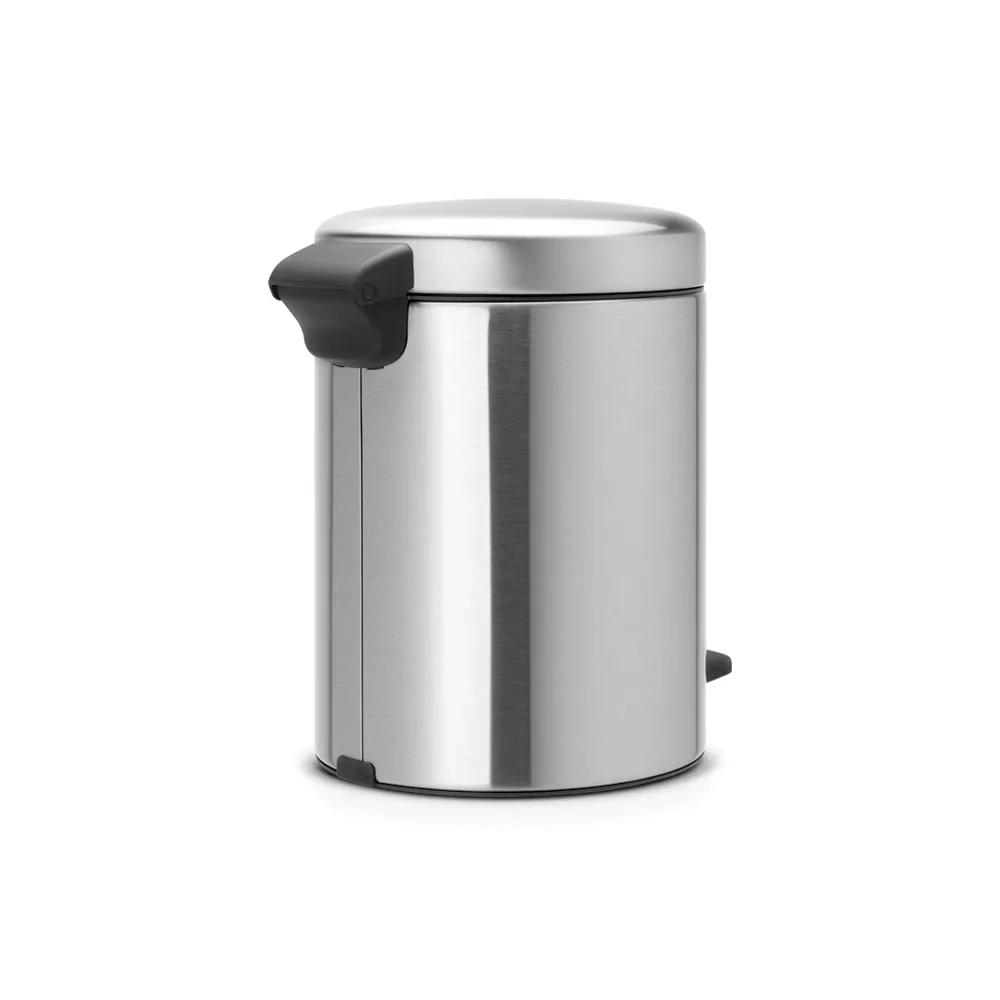 Brabantia Контейнер для мусора NewIcon 5л, матовая сталь 112102