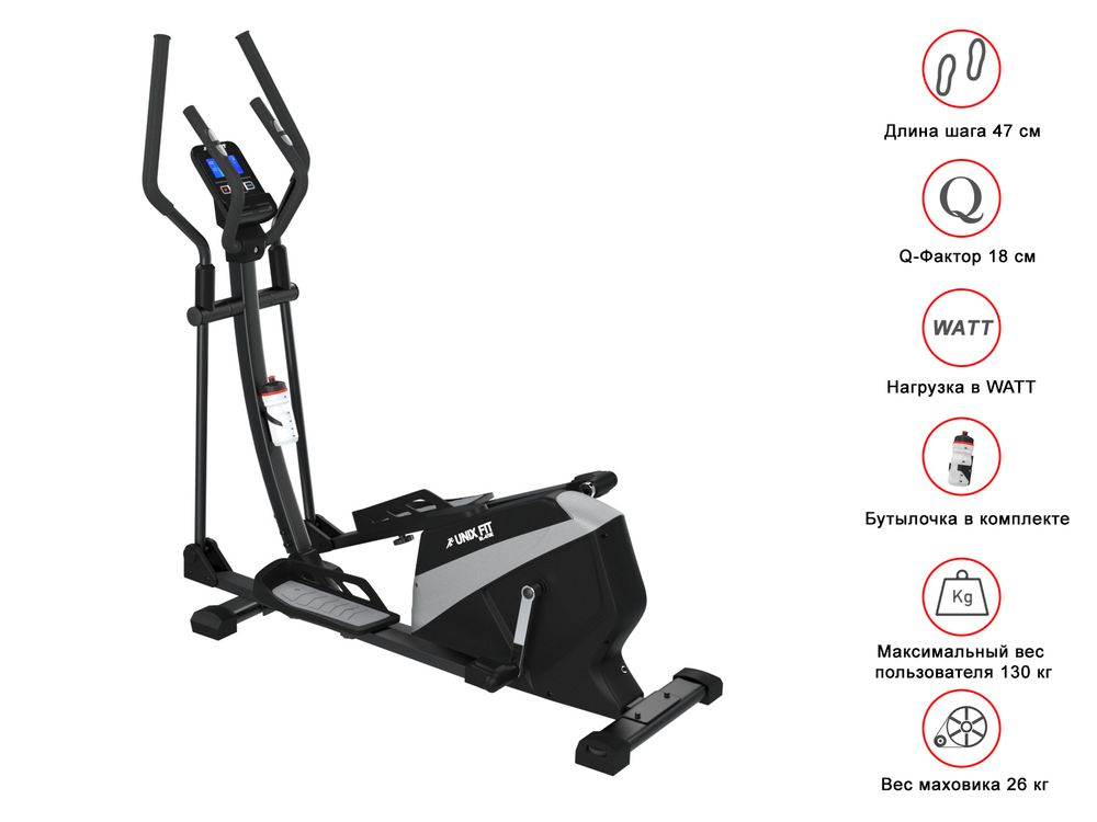 Эллиптический эргометр UNIX Fit SL-470E