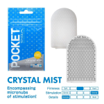 Карманный мастурбатор Crystal Mist (Цвет: прозрачный)