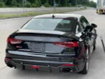 Карбоновый обвес для Audi RS5 2016-2018+ Ауди бампер диффузор губа юбки спойлер