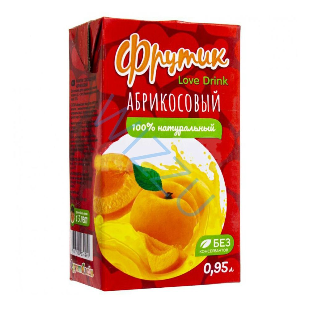 Напиток абрикосовый Фрутик 0,95 л
