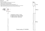Светильник подвесной Crystal Lux CLT 034C600 BL 1400/246