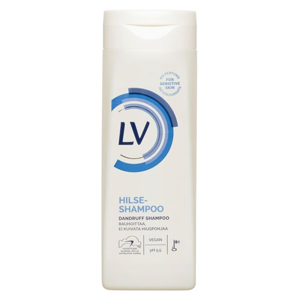 Шампунь LV для волос против перхоти, 250 мл (из Финляндии)