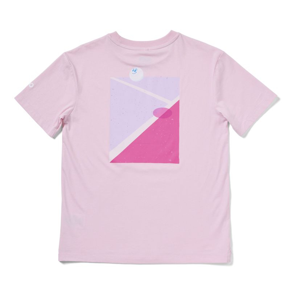 Футболка для девочек Australian Open Kids Court Tennis — parfait pink