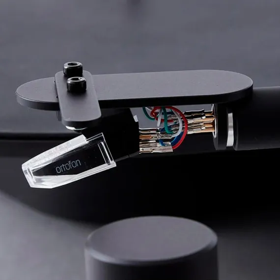 Transparent Transparent Turntable Black