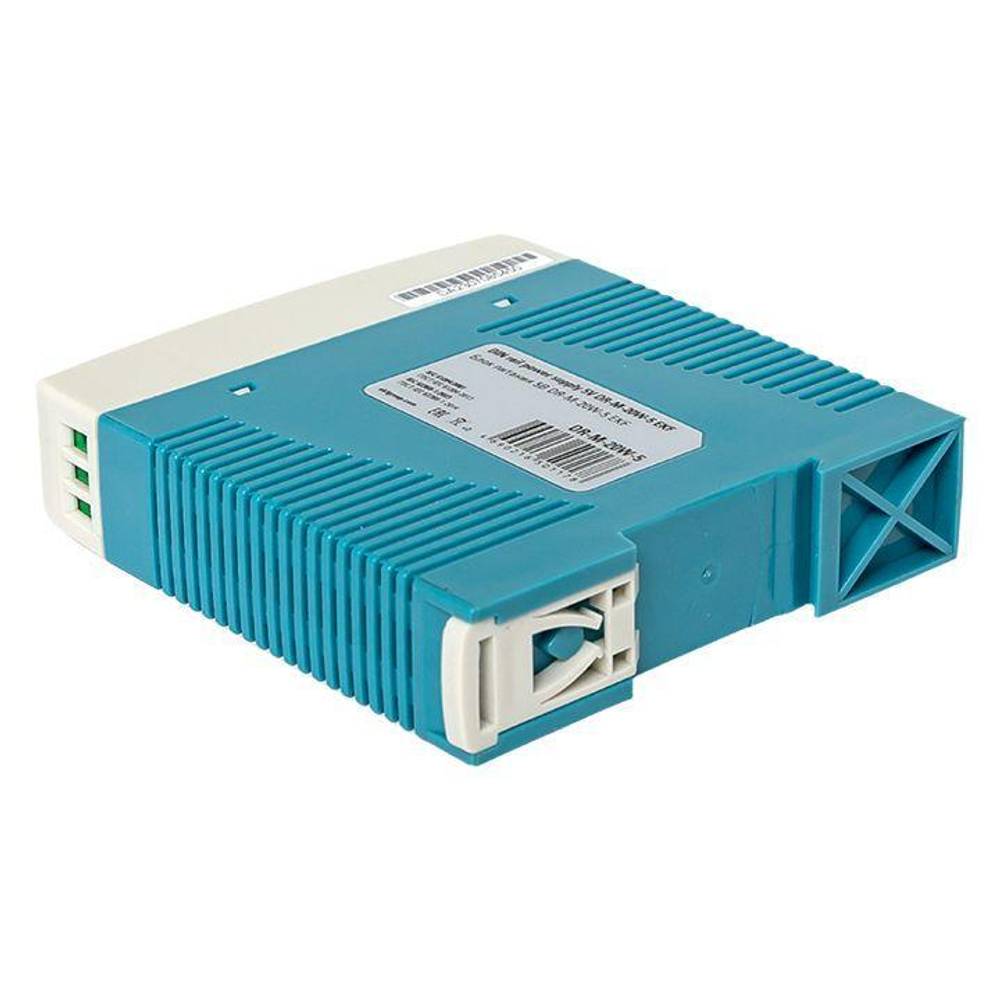 Блок питания на DIN рейку 20Вт Uвх 220В AC m Uвых - 5В DC постоянного тока EKF DR-M-20W-5