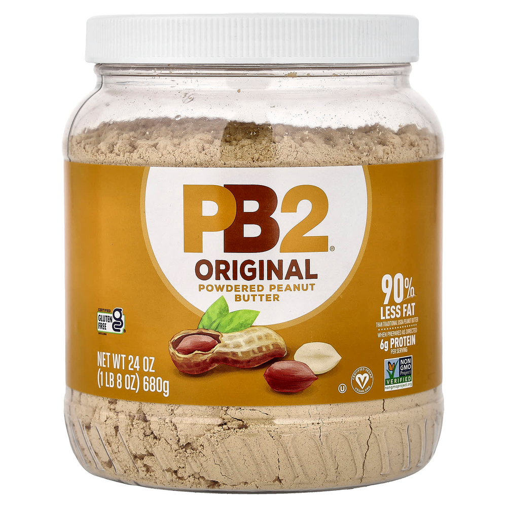 PB2 Foods, порошкообразная арахисовая паста, 680 г (24 унции)