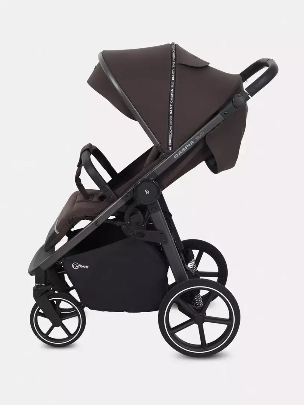 Коляска детская RANT "CASPIA soft" RA100 Shine Brown