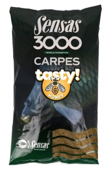 Прикормка Sensas 3000 CARP TASTY Honey 1кг