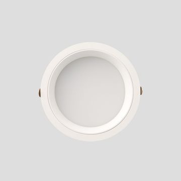Встраиваемый светильник IP44 LED 12W 3000К CLT 529C135 WH 3000K белый Crystal Lux