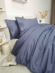 Постельное белье Casual (голубой) deluxe TIVOLYO HOME Турция