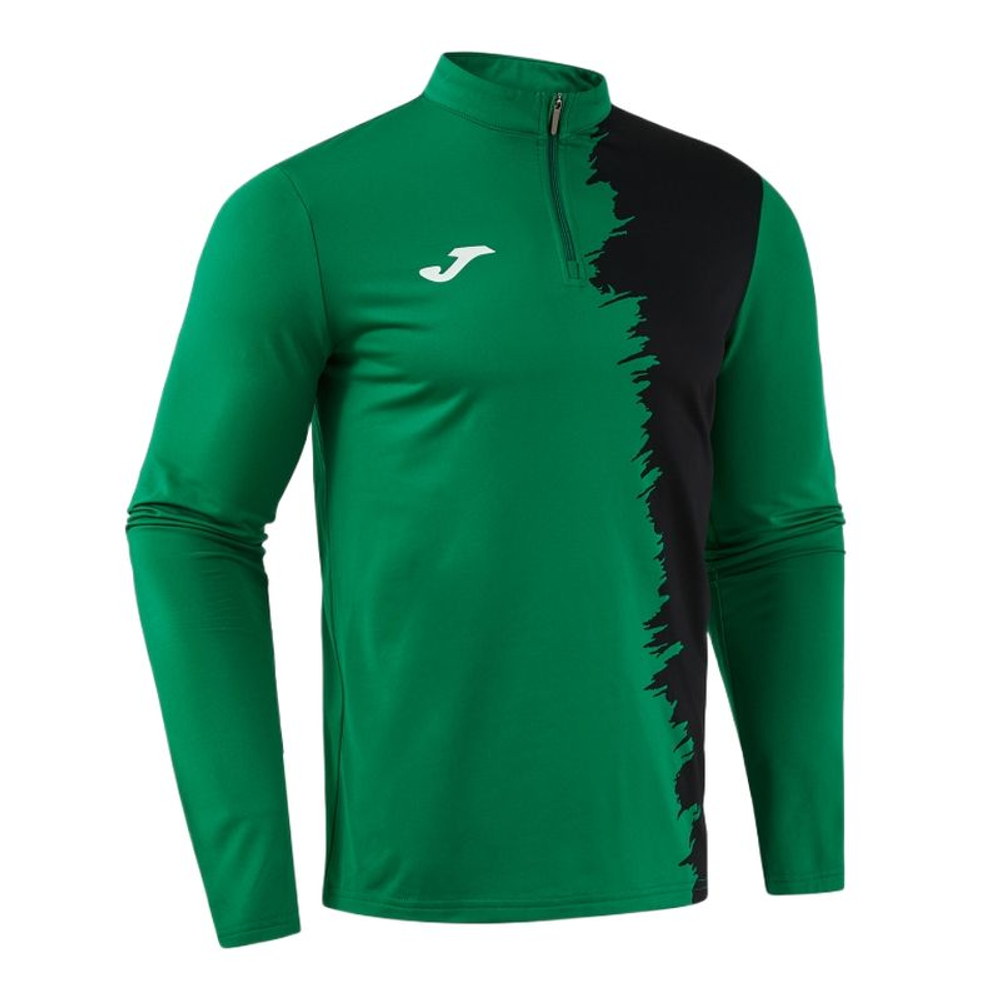 Мужская теннисная толстовка Joma Picasho - green/black