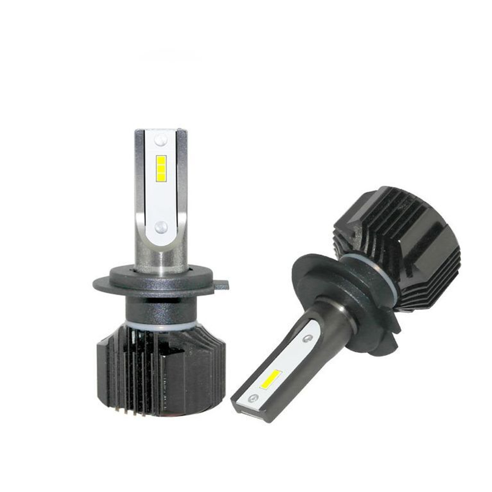 Светодиодные лампы E5 H7 (ip68), 12v 25w 3000Lm 6000K, Seoul CSP Y19 (комплект, 2шт)