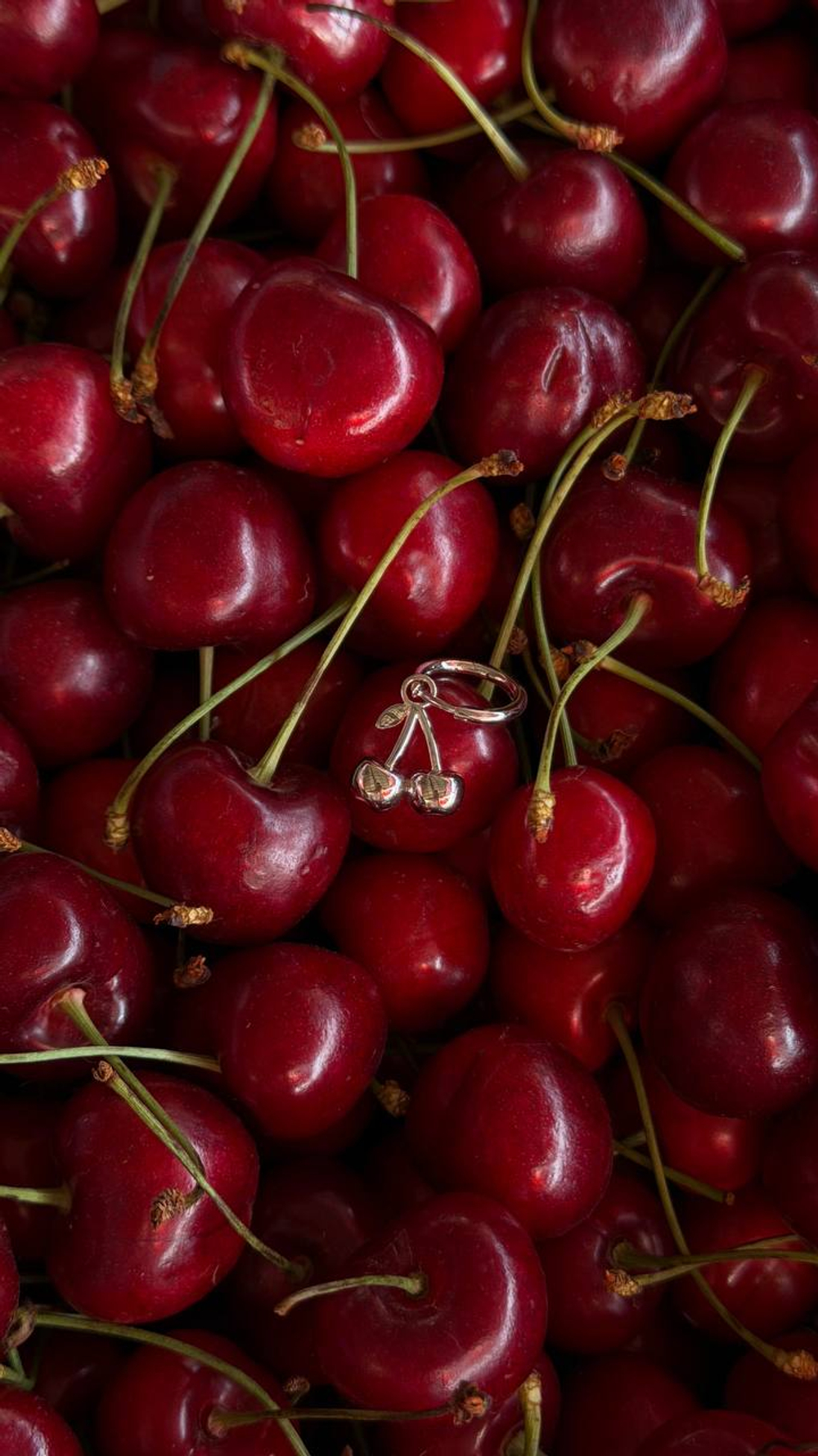 Серьги Вишенка