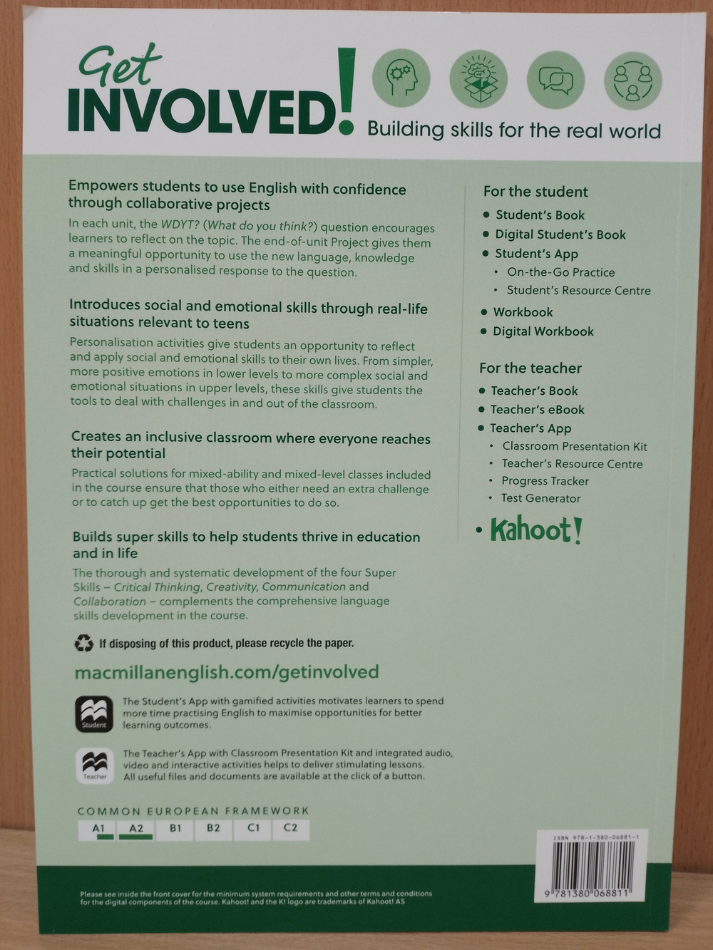 Get Involved! A2 Workbook + Digital Workbook