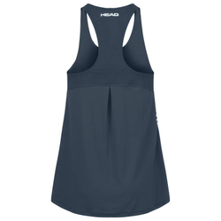 Футболка для девочки теннисная Head Agility Tank Top - navy/print perf