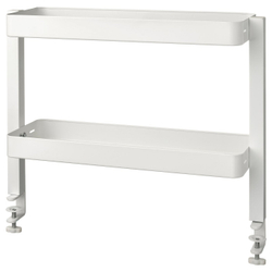 IKEA VATTENKAR  (ИКЕА ВАТТЕНКАР)  -  Полка для письменного стола - белый 49х15 см