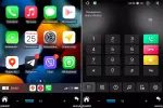 Магнитола в 10" рамку с вертикальным монитором в стиле "Тесла" - Canbox H-Line Android 10, Быстрая, CarPlay, 4G SIM-слот