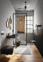 Кронштейн для верхнего душа Villeroy&Boch TVC000453510K5 Черный матовый