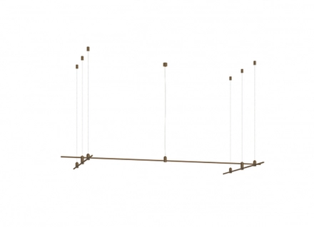 Donolux Magnet Modular System «CODE 1.2»,  L2000хL1000x2хH95-3000 мм (высота регулируется),  DC24V,  по