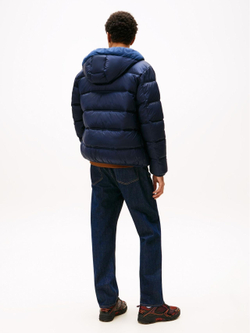 Куртка утепленная мужская TOMMY JEANS TJM HOODED LOGO PUFF