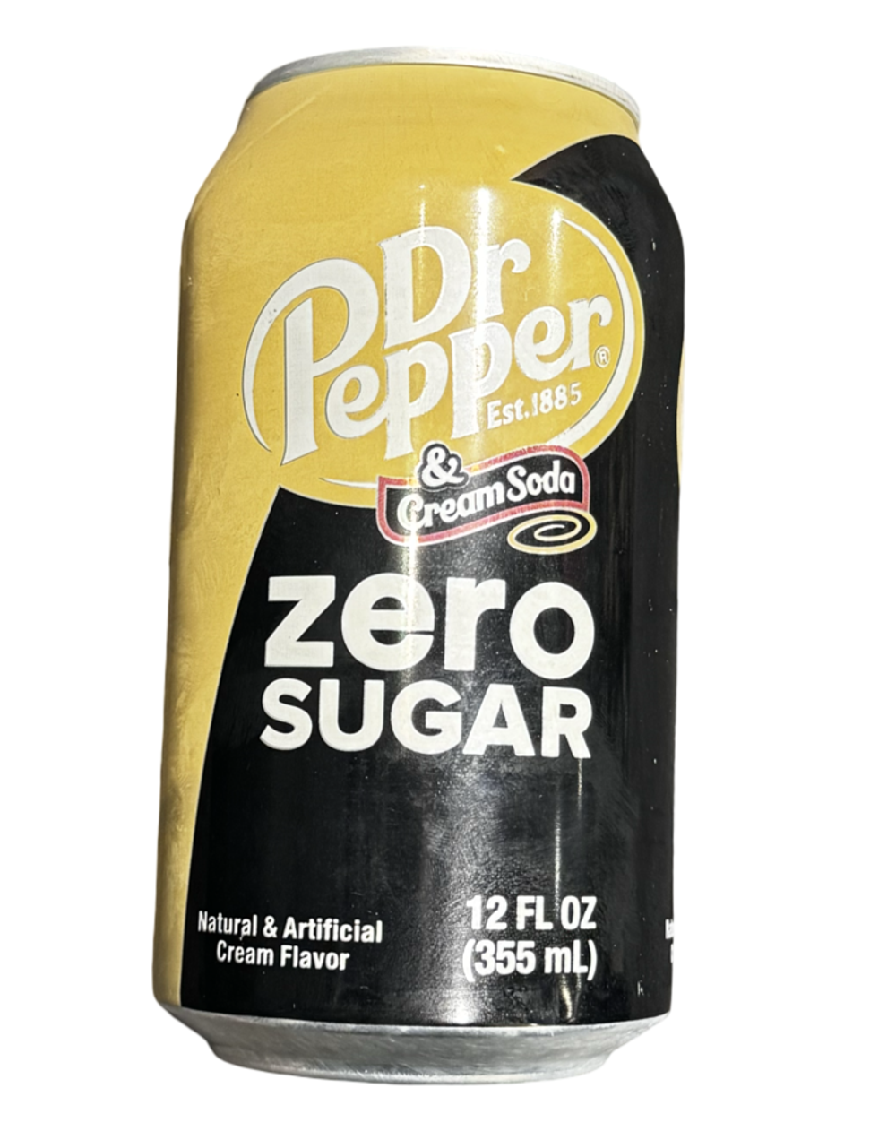 Напиток Dr Pepper Zero Sugar Cream Soda 355мл