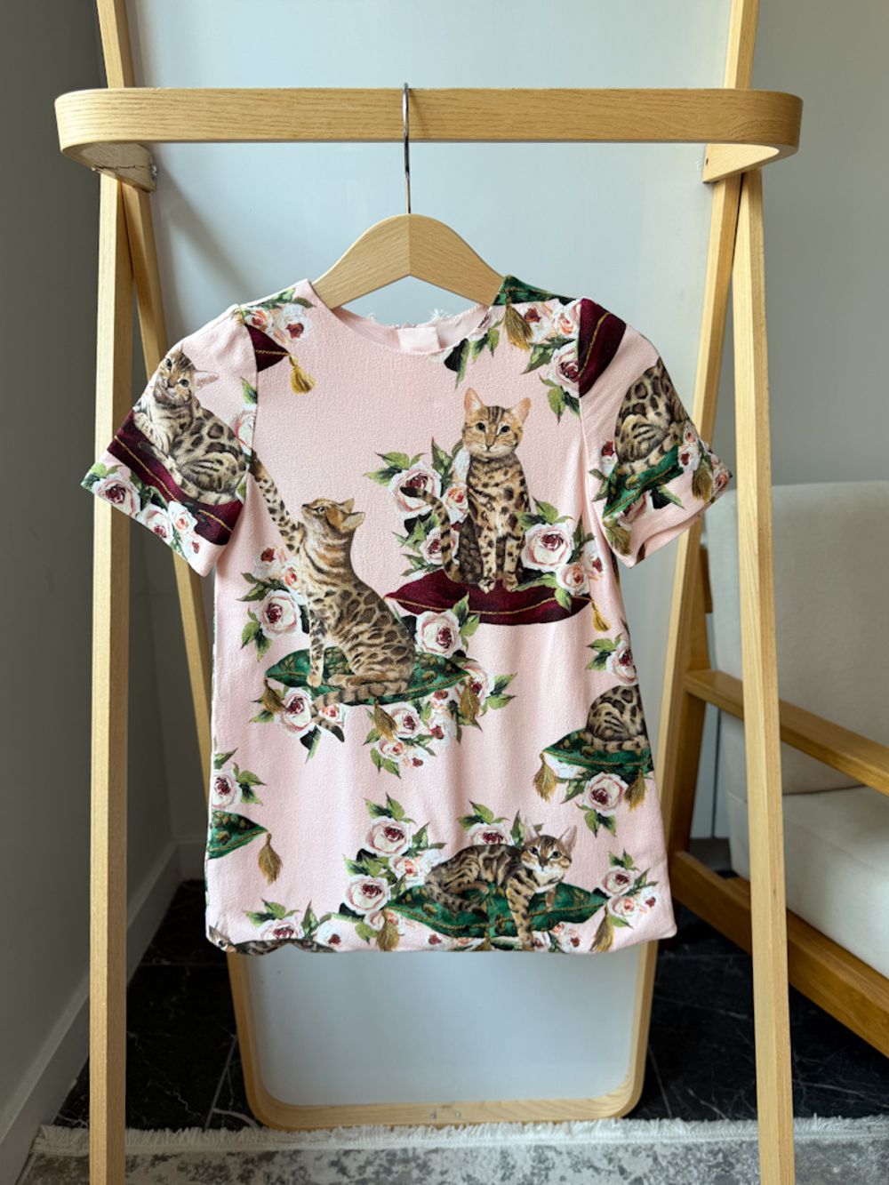 Вискозное платье с блумерами Dolce & Gabbana, 86