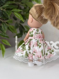 Платье с туфельками для кукол Мия и Пиппа 23см (CS040)