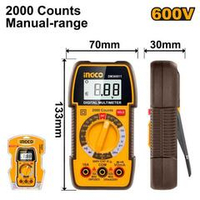 Мультиметр цифровой 600 В INGCO DM360011 INDUSTRIAL