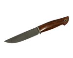 Нож Ястреб, сталь Bohler M398, рукоять мельхиор, айронвуд