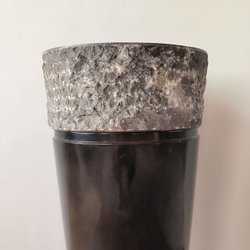 Раковина напольная из мрамора Erozy Top Black MN-01705 (40*40*90)