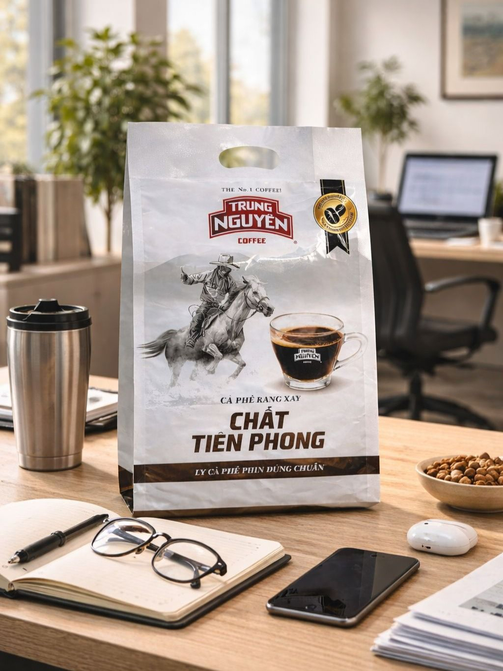 Кофе молотый вьетнамский порционный Trung Nguyen Trailblazer, 30 пак.