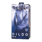 Телесный фаллоимитатор на присоске 18см ToyFa RealStick Silicone Kit H 9420010